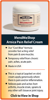 MendMeShop Arnica Pain Relief Cream