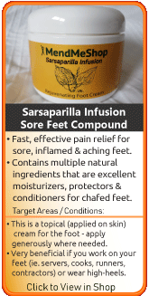 Sarsaparilla Sore Feet Compound